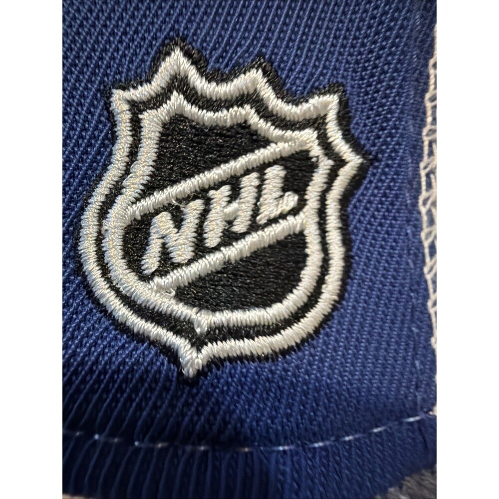 Tampa Bay Lightning Authentic Reebok NHL Hockey Hat Flex Fit L/XL Blue/Graye - Picture 4 of 7